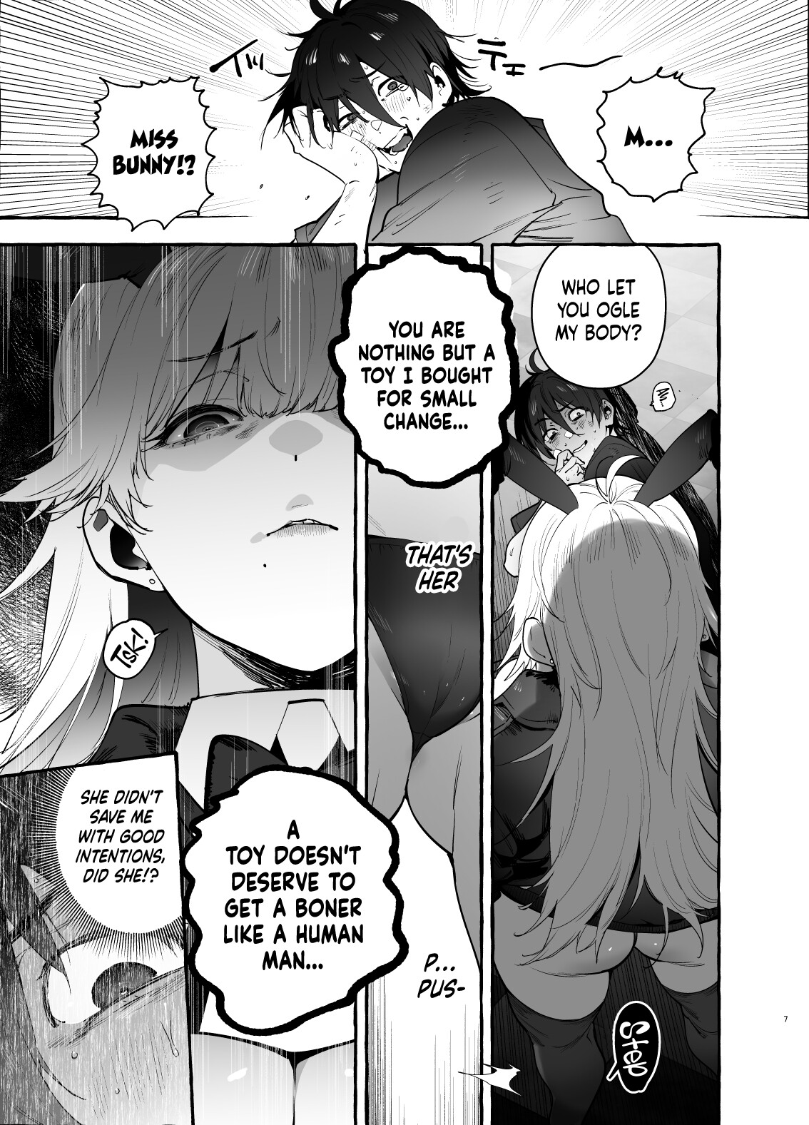 Hentai Manga Comic-The Bunny At The Back Of The Gambling House-Read-8